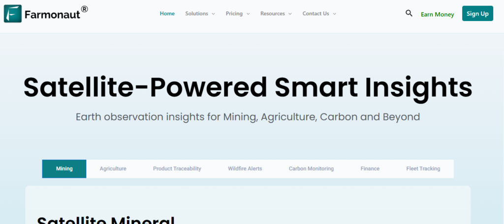 Smart farming-Farmonaut